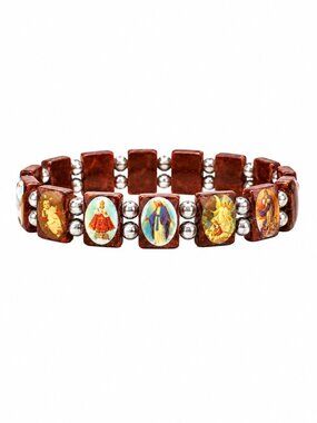 Catholic Saints & Our Lady of Guadalupe Devotional Bracelet